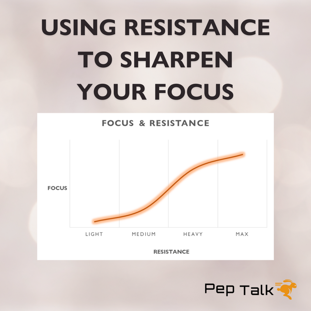 Using Resistance to Sharpen Your Focus