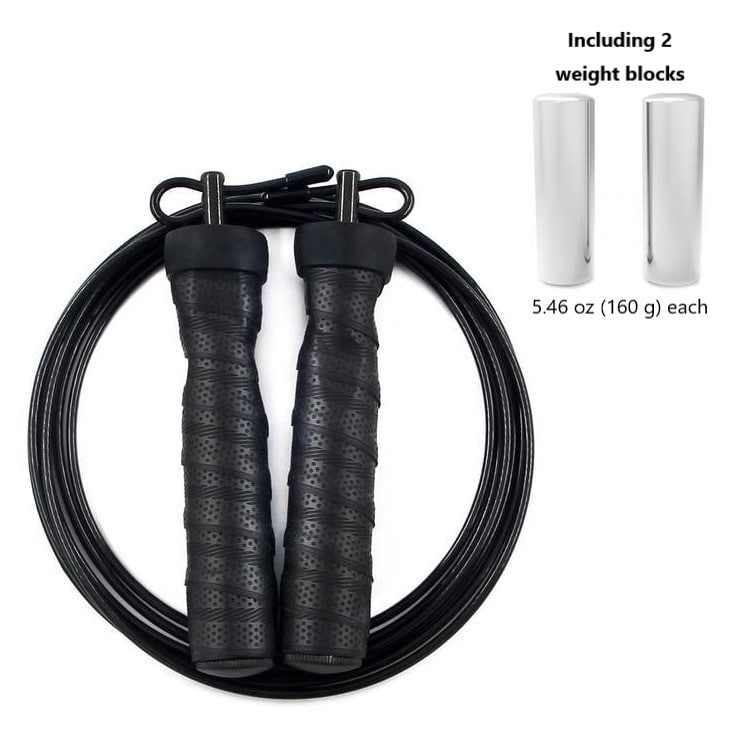 speed jump rope jump rope with weight blocks
